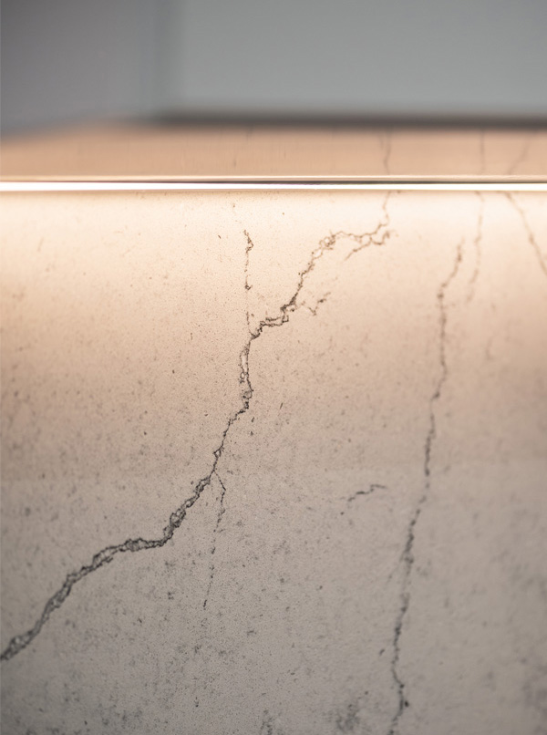 Custom kitchen stone counter top by Trend Stone