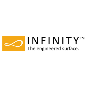 Infinity logo. Trend Stone offers Infinity products