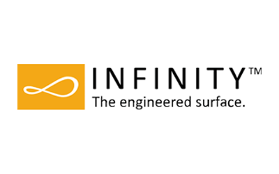 Infinity logo. Trend Stone offers Infinity products